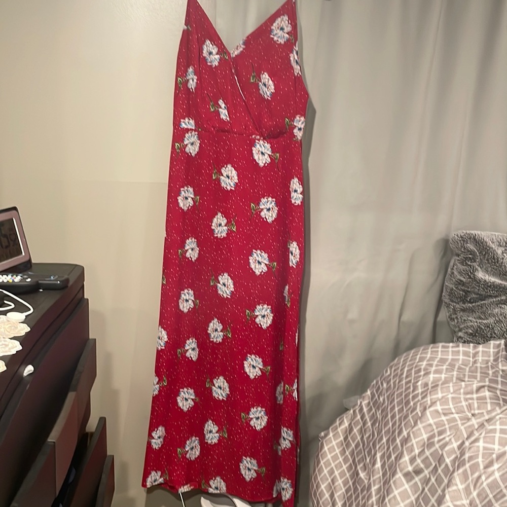 Lush red dress